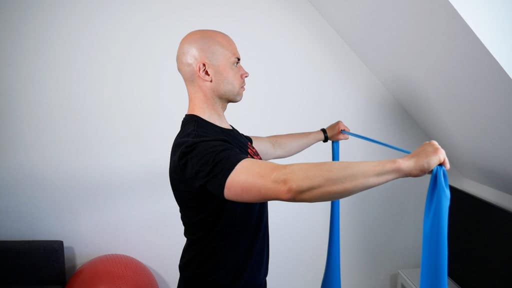 Reverse fly exercise